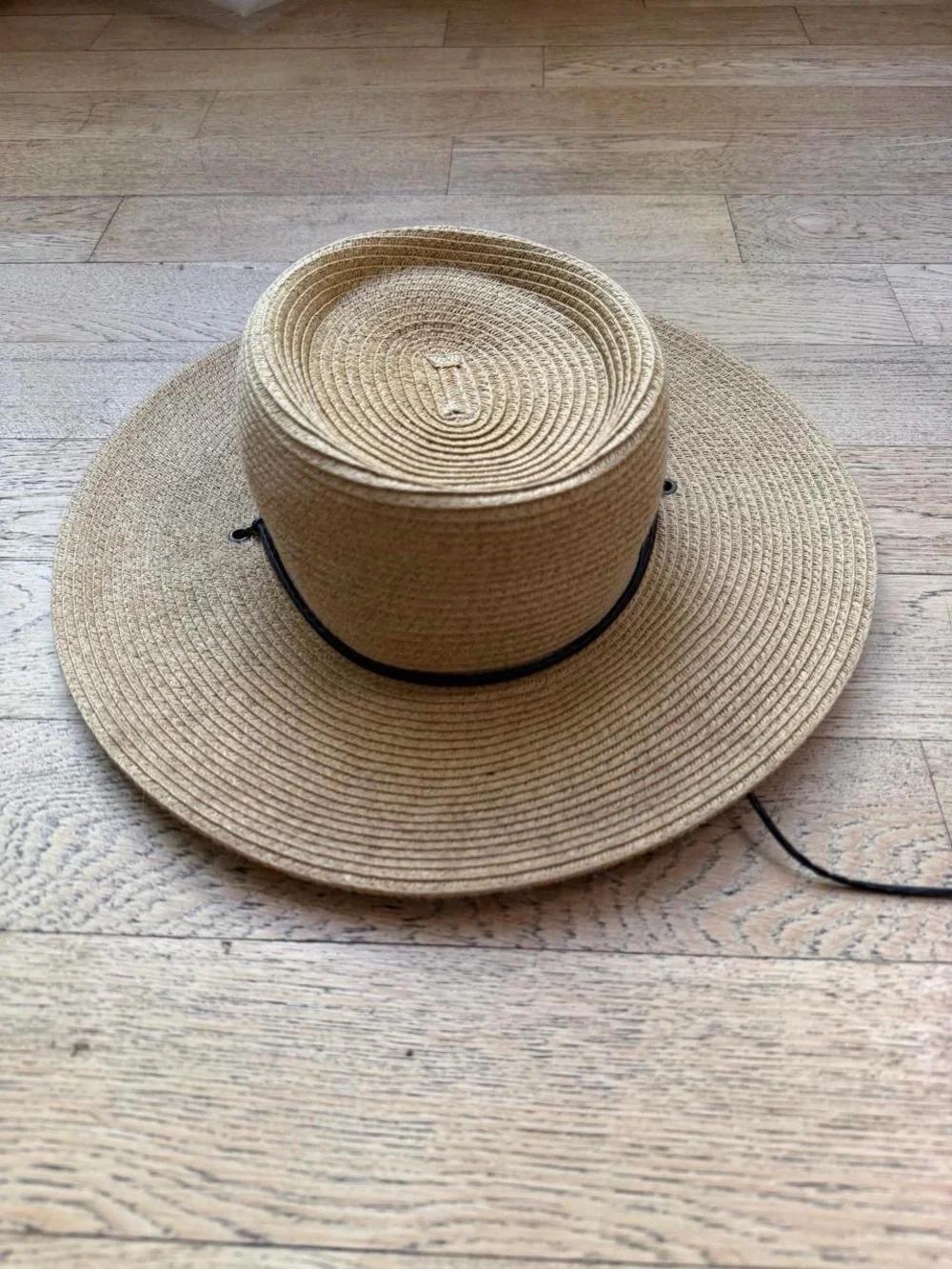 Women’s Straw Sun Hat - Natural Beige